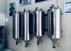 Silo 70 lít chứa 20 kg hạt cà phê rang