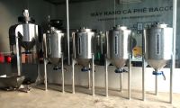Silo 200 lít chứa 60 kg hạt cà phê rang
