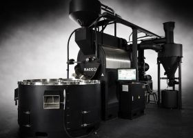 Máy rang cafe 120kg-mẻ