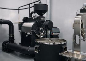 Máy rang cafe 30kg-mẻ