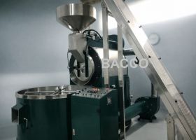 Máy rang gạo - đậu phụng - hạt điều