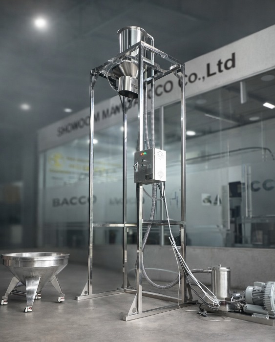 Máy vận chuyển cà phê bot - hạt bằng hút chân không